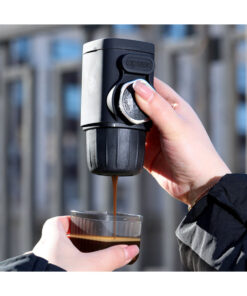 Buldug Seyahat Tipi Espresso Makinesi 15 Bar - Kapsül & Öğütülmüş Kahve, 100 ml