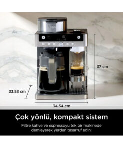 NINJA Prestige DualBrew - Hem Kapsül Hem Filtre Kahve Yapan Barista Makinesi - Görsel 2