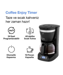 Alternative view of Fakir Coffee Enjoy Timer Filtre Kahve Makinesi