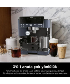 Alternative view of NINJA Luxe Cafe Premier 3'ü 1 Arada Otomatik Espresso Makinesi Lacivert +500Gr Çekirdek Kahve İle