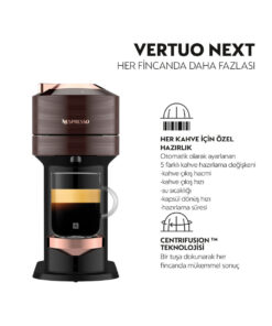 Alternative view of Nespresso Vertuo Next Premium Kahve Makinesi, Kahverengi
