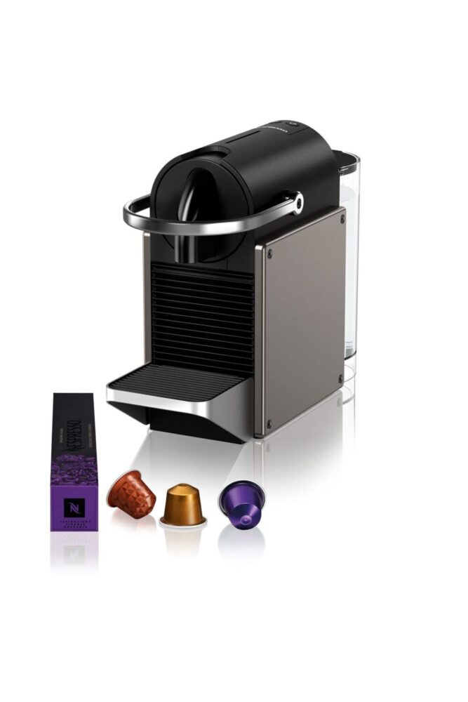 Nespresso C62 Pixie Espresso Kahve Makinesi,Titan