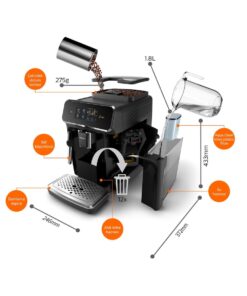 Alternative view of Philips 2200 Serisi Ep2220/10 Tam Otomatik Espresso Makinesi Hediyeli