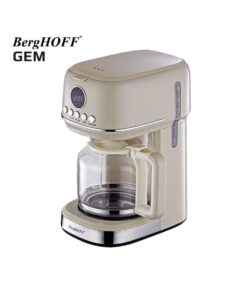 Berghoff GEM RETRO 15 bardak Vanilya Krem Rengi Filtre Kahve Makinesi - 7950400