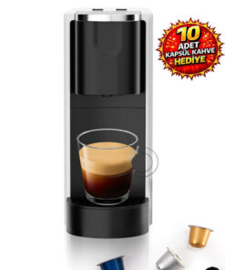Omnex Ox-Pro Espresso Kapsül Kahve Makinesi – 20 Bar Basınç, beyaz