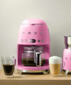 Smeg 50's Retro Style Pembe Filtre Kahve Makinesi Dcf02pkeu