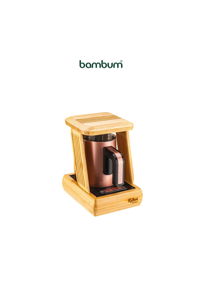 Bambum Kallavi Türk Kahve Makinesi Bronz - Görsel 2