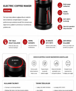 Bosch TEKLİ TÜRK KAHVE MAKİNASI