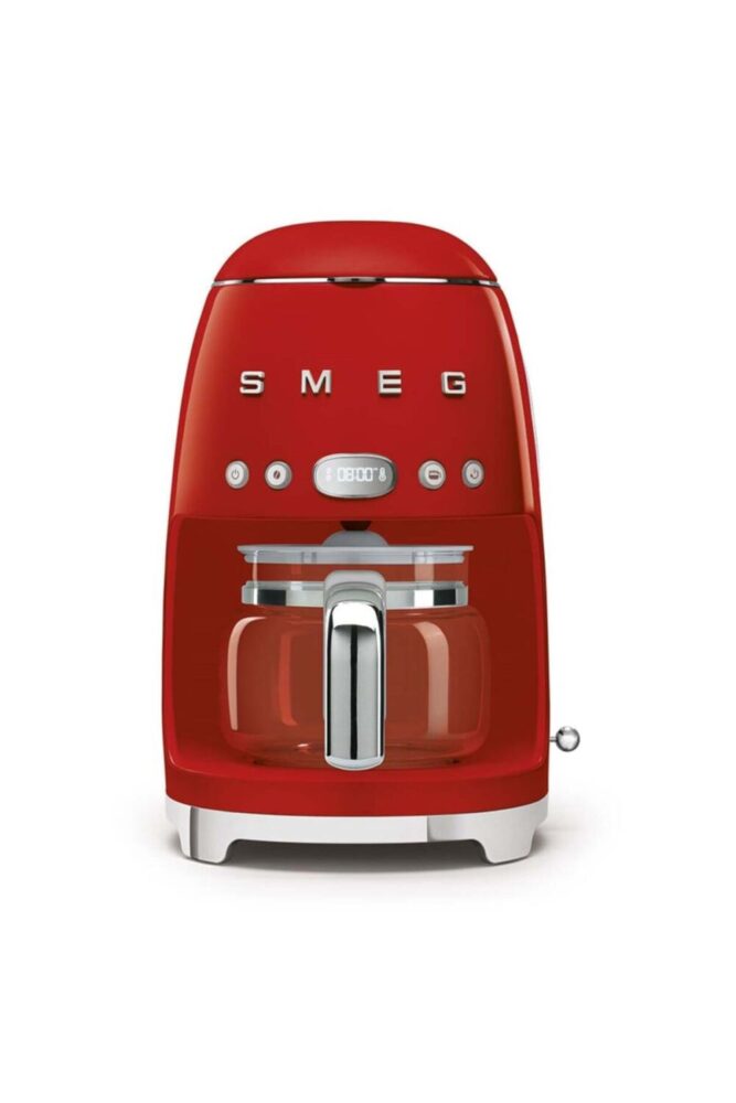 Smeg 50's Style Retro Kırmızı Filtre Kahve Makinesi Dcf02rdeu - Görsel 2