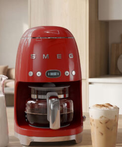 Smeg 50's Style Retro Kırmızı Filtre Kahve Makinesi Dcf02rdeu