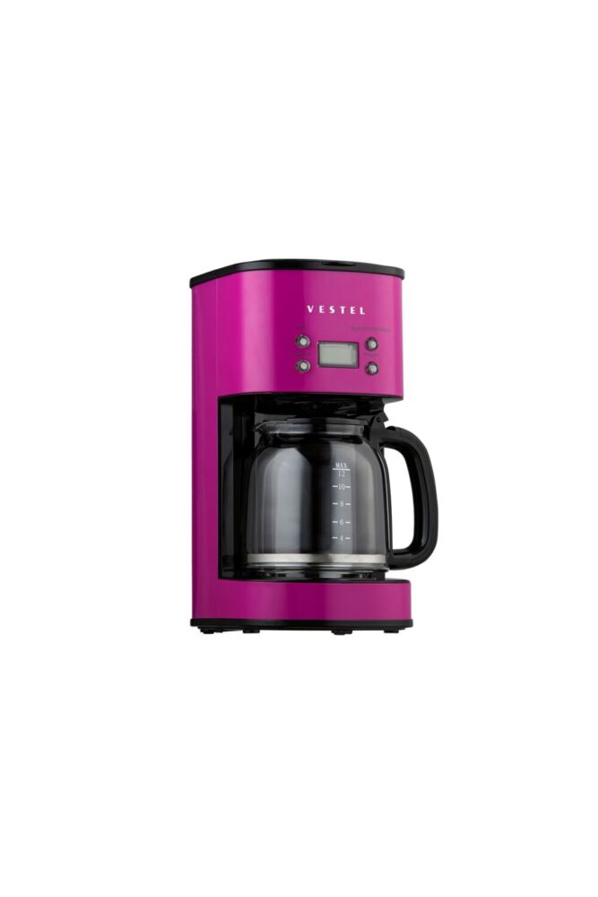 VESTEL Retro Pembe Filtre Kahve Makinesi - Görsel 2