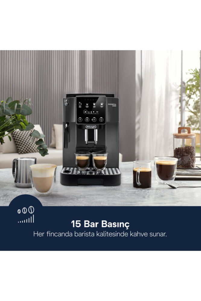 Delonghi Magnifica Start, ECAM220.22.GB Tam Otomatik Espresso Kahve Makinesi - Görsel 2