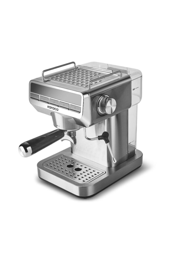 Karaca Coffee Art 1362 Süt Köpürtücülü 20 Bar Basınçlı Espresso Latte Capp. Americano Mak. 1,5L Inox - Görsel 2