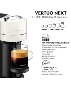 Alternative view of Nespresso Vertuo Next C White Kapsül Kahve Makinesi