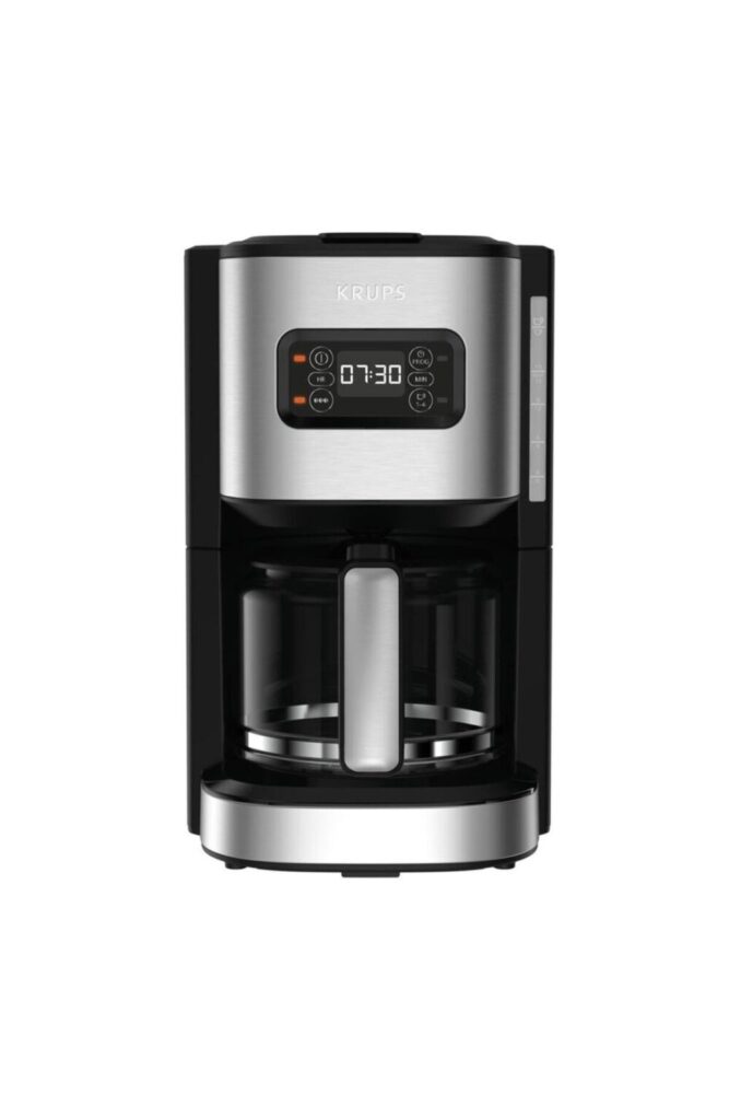 Krups KM480D10 Excellence 1,25 Litre Programlanabilir Seçici Paslanmaz Çelik Kahve Makinesi - 151000