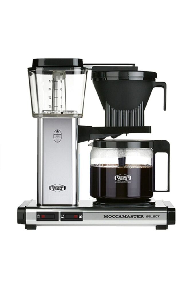 Moccamaster Select Filtre Kahve Makinesi Parlak Gümüş