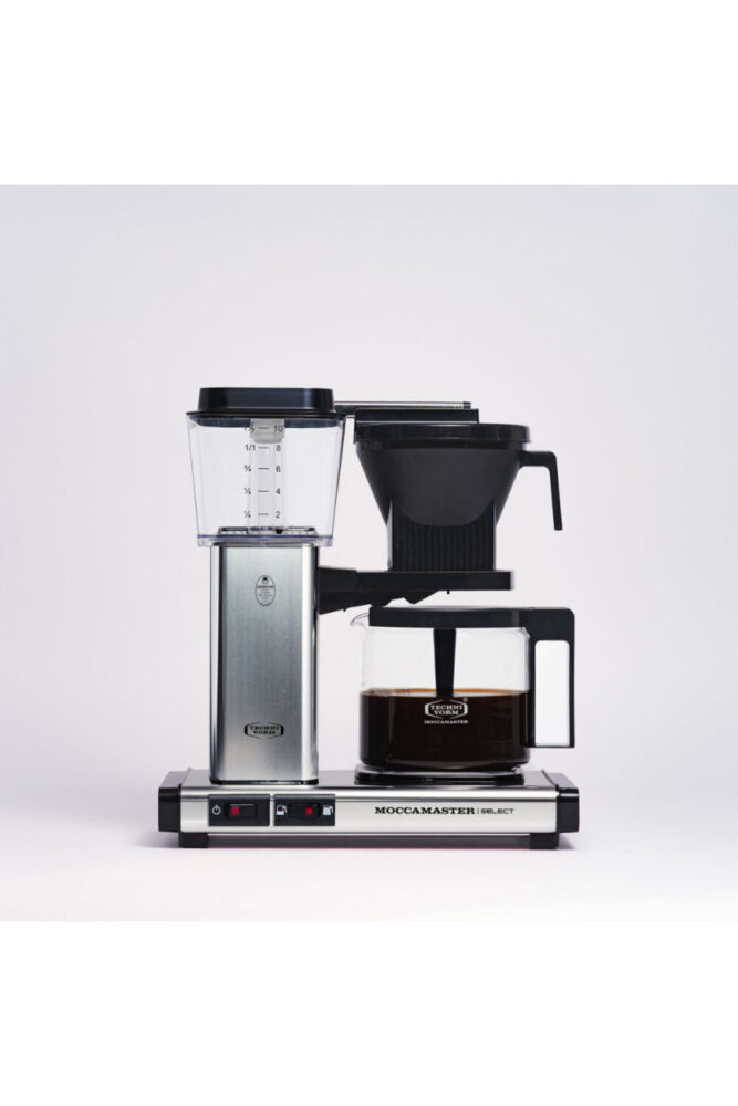 Moccamaster Select Filtre Kahve Makinesi Parlak Gümüş - Görsel 2