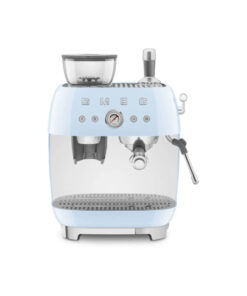 Smeg 50'S Style Retro Pastel Mavi Öğütücülü Espresso Kahve Makinesi egf03pkeu