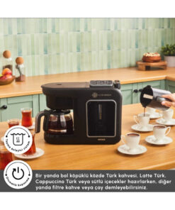 Alternative view of Karaca Hatır Barista Sütlü Türk Kahvesi ve İtalyan Kahveleri Yapan Konuşan Çok Fonksiyonlu Makine