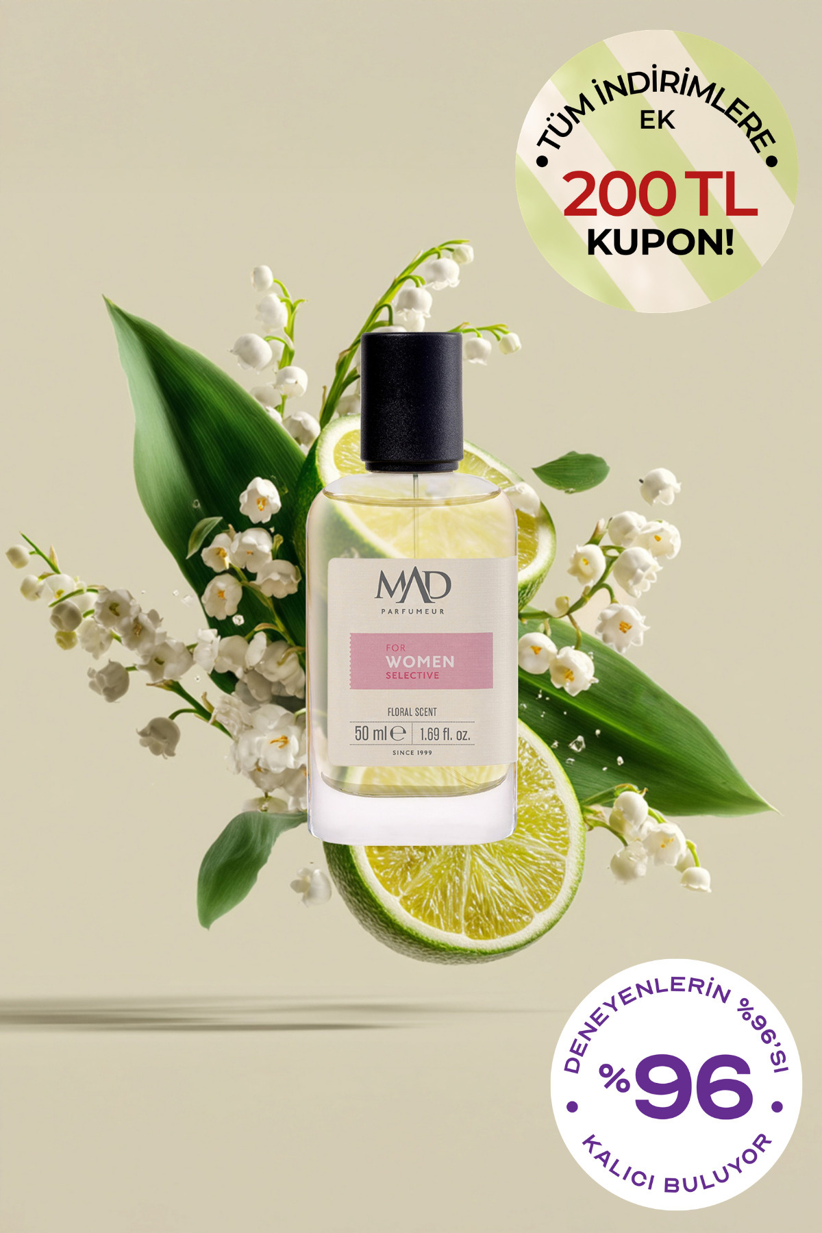 Mad Parfüm Mad A118 Selective 50 ml Kadın Parfüm
