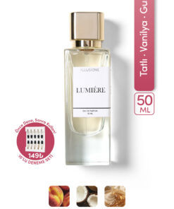 ILLUSIONE FRAGRANCE Lumiére Edp Kadın Parfüm 50ml | Tatlı - Vanilya - Gurme | Narenciye, Müge, Orkide, Misk