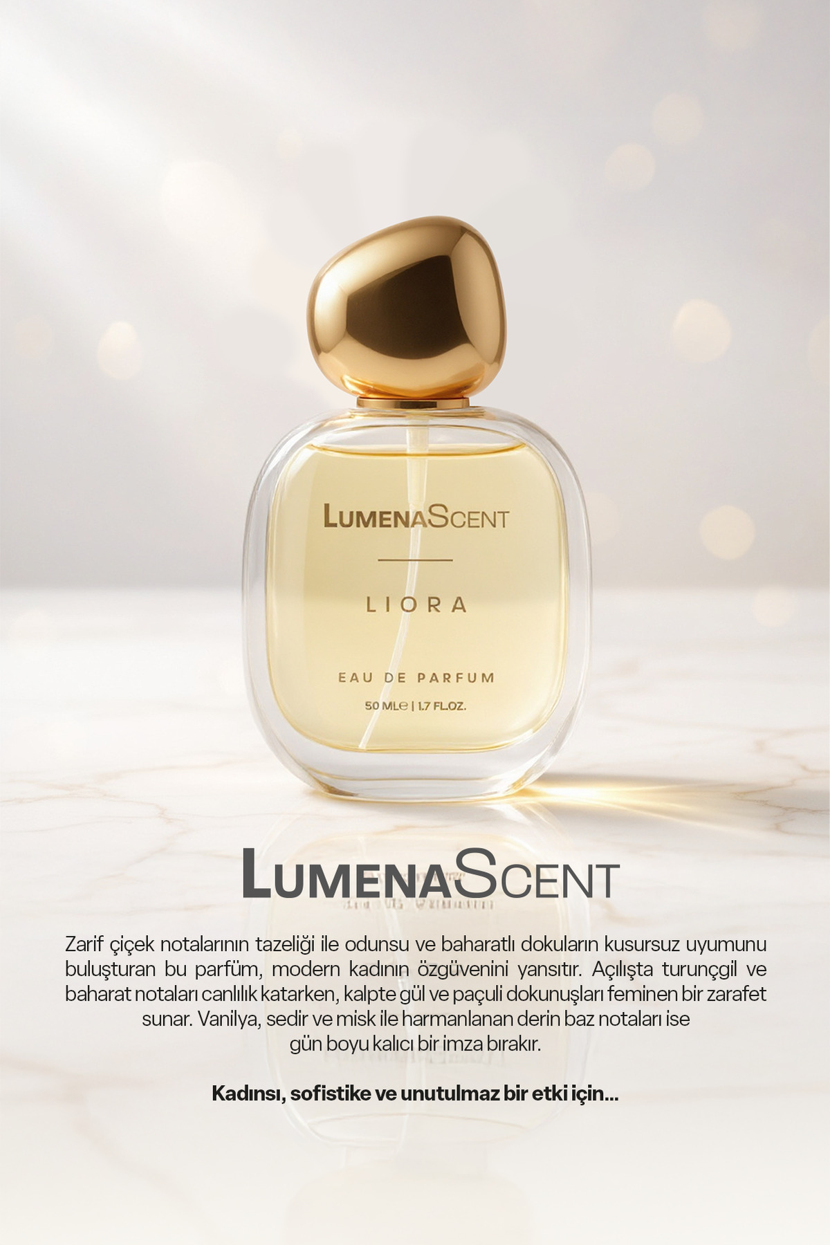 LumenaScent Liora Kadın Parfüm Floral Edp 50 ml 2 Adet - Görsel 2