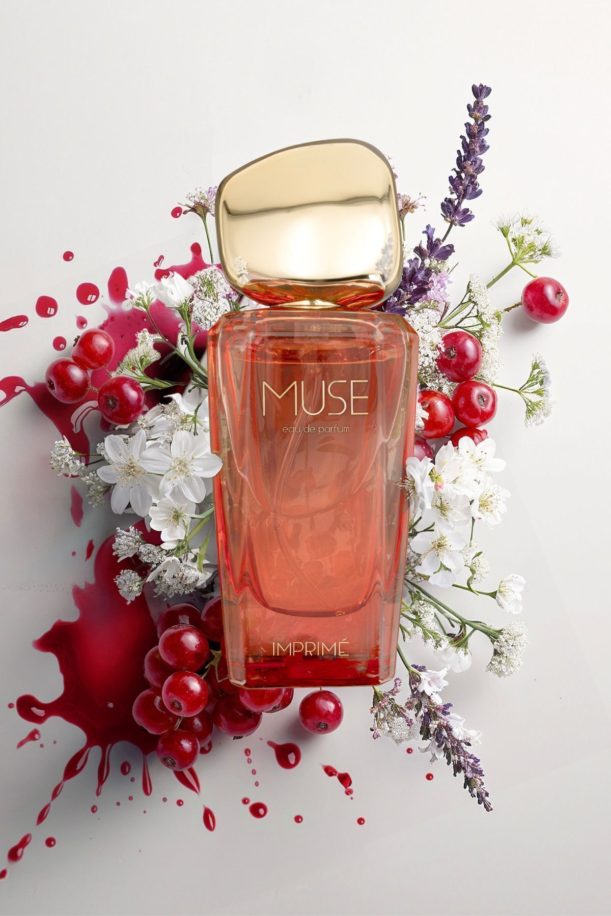 Imprime Muse Edp Kadın Parfüm 50ml | Çiçeksi, Meyveli | Frenk Üzümü, Lavanta, Yasemin, Vanilya, Misk, Amber - Görsel 2