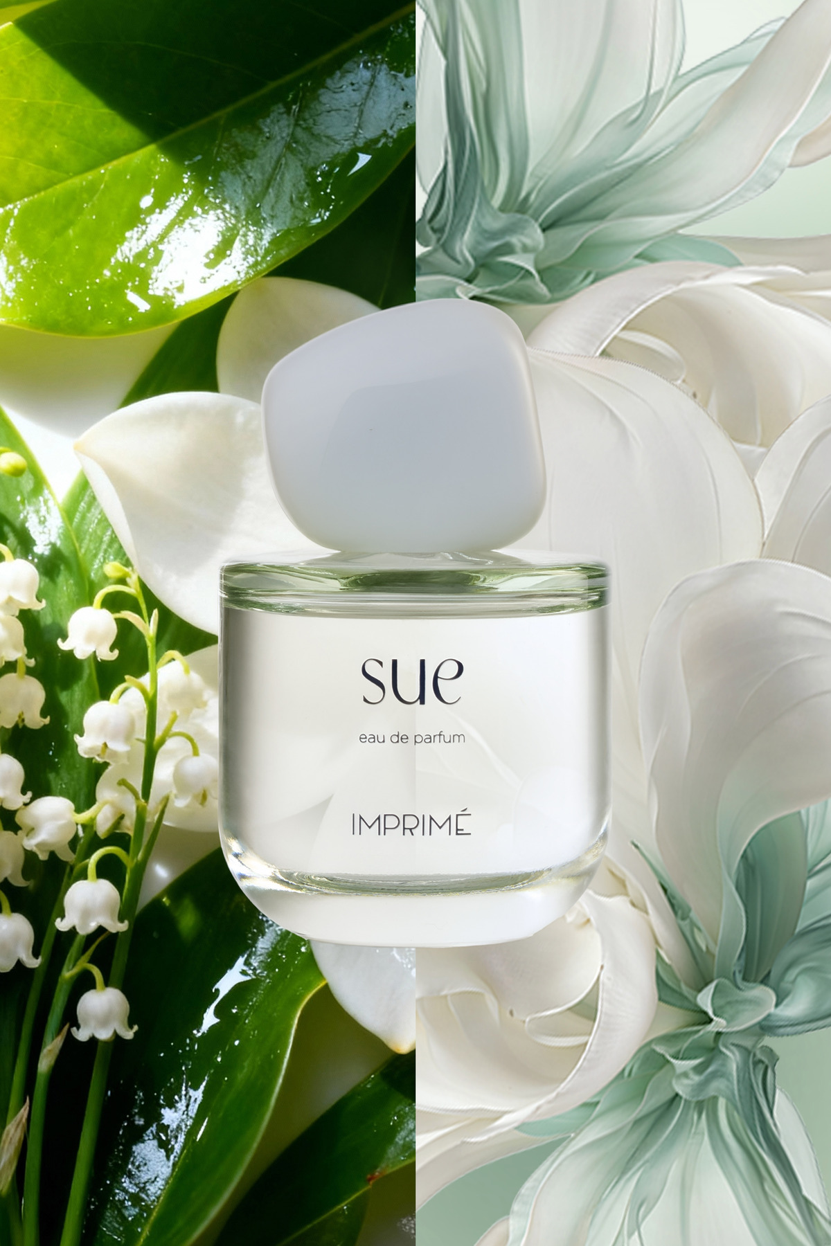 Imprime Sue EDP Kadın Parfüm 50ml | Çiçeksi & Pudralı | Şakayık, Limon, Gül, Müge, Manolya, Misk - Görsel 2
