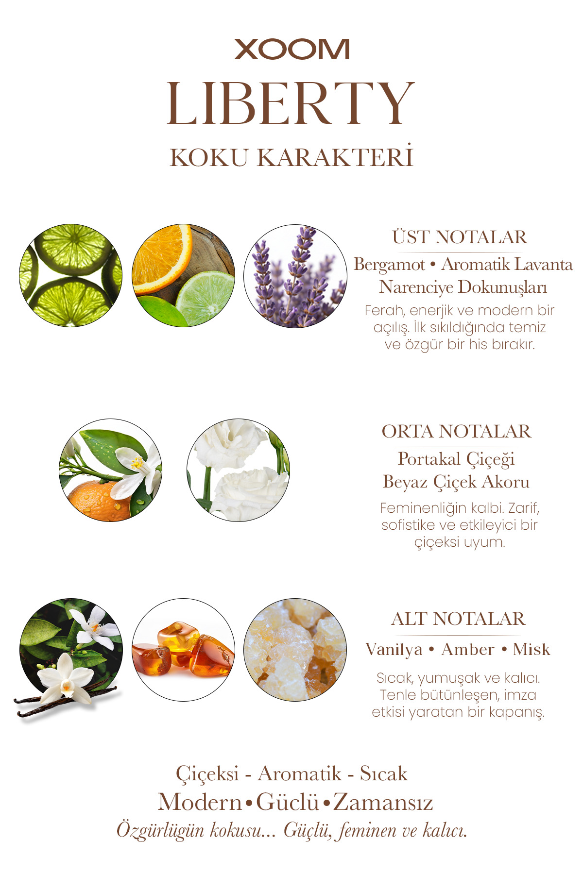 Xoom Liberty Kadın Parfüm 50 ML - Görsel 2
