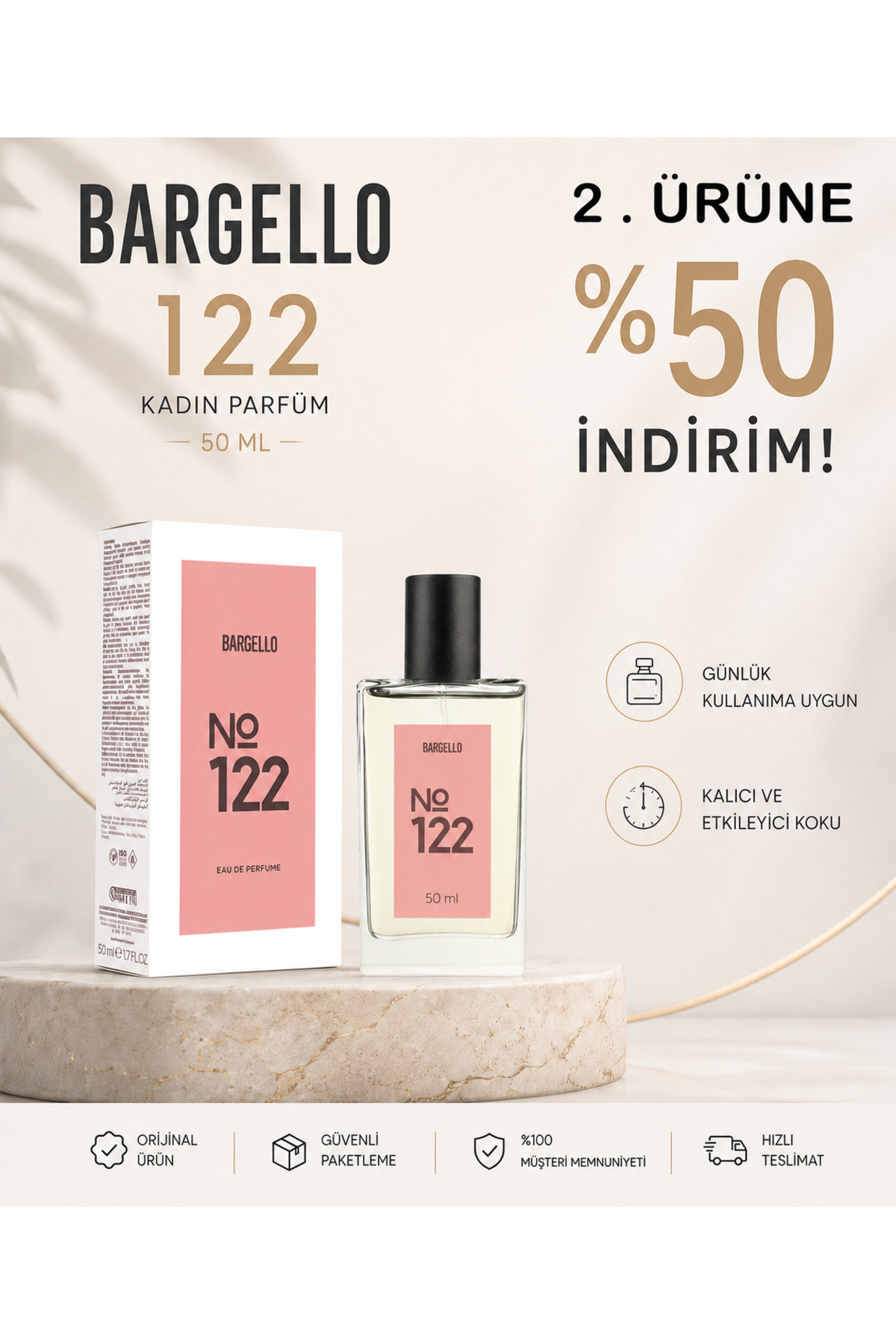 Bargello 122 Oriental Edp 50 ml Kadın Parfüm - Görsel 2