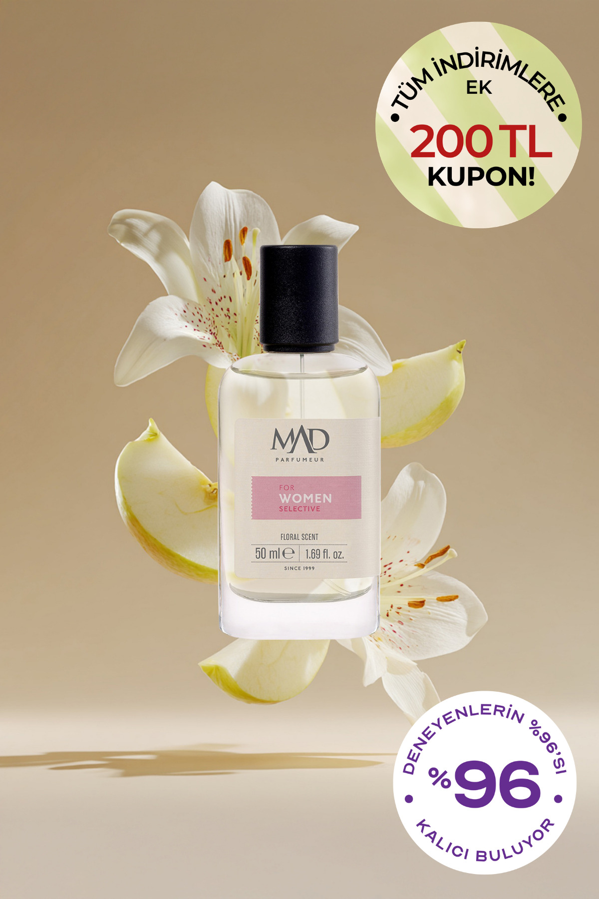 Mad Parfüm Mad V102 Selective 50 ml Kadın Parfüm