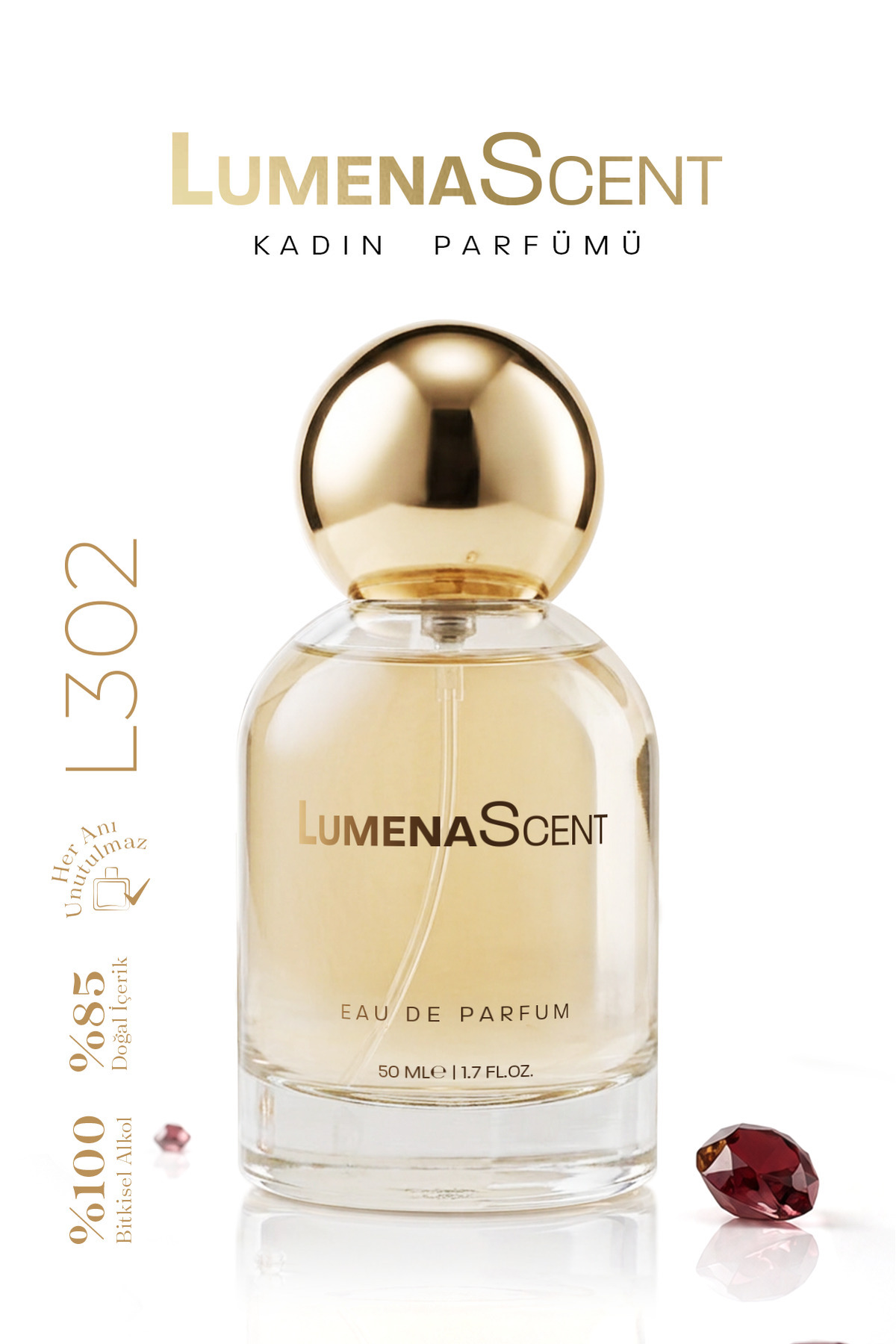 LumenaScent L302 Kadın Parfüm Oriental Edp 50 ml