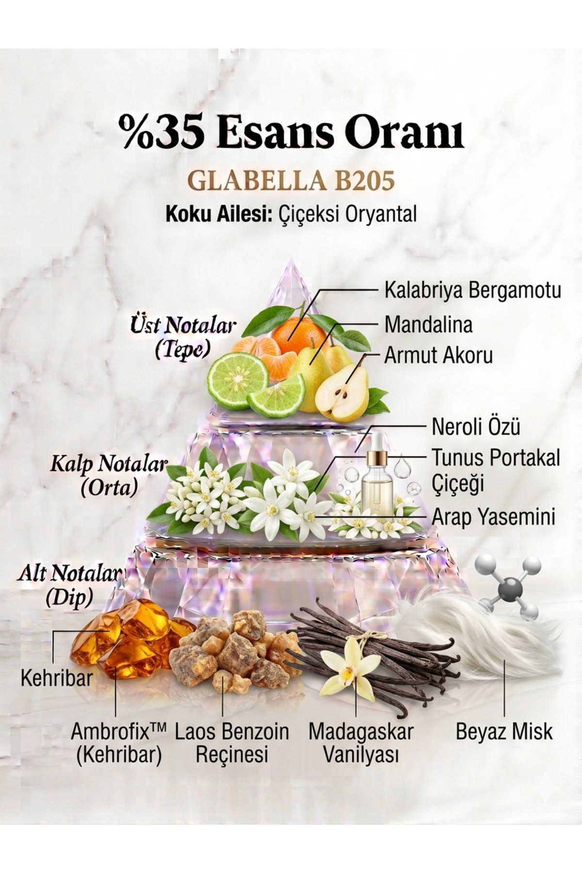 glabella B205 Paradoxe Edp Kadın Parfümü - Görsel 2