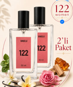 Bargello 122x2(2ADET) Kadın Parfüm Oriental 50 ml Edp-BARGELLO 122
