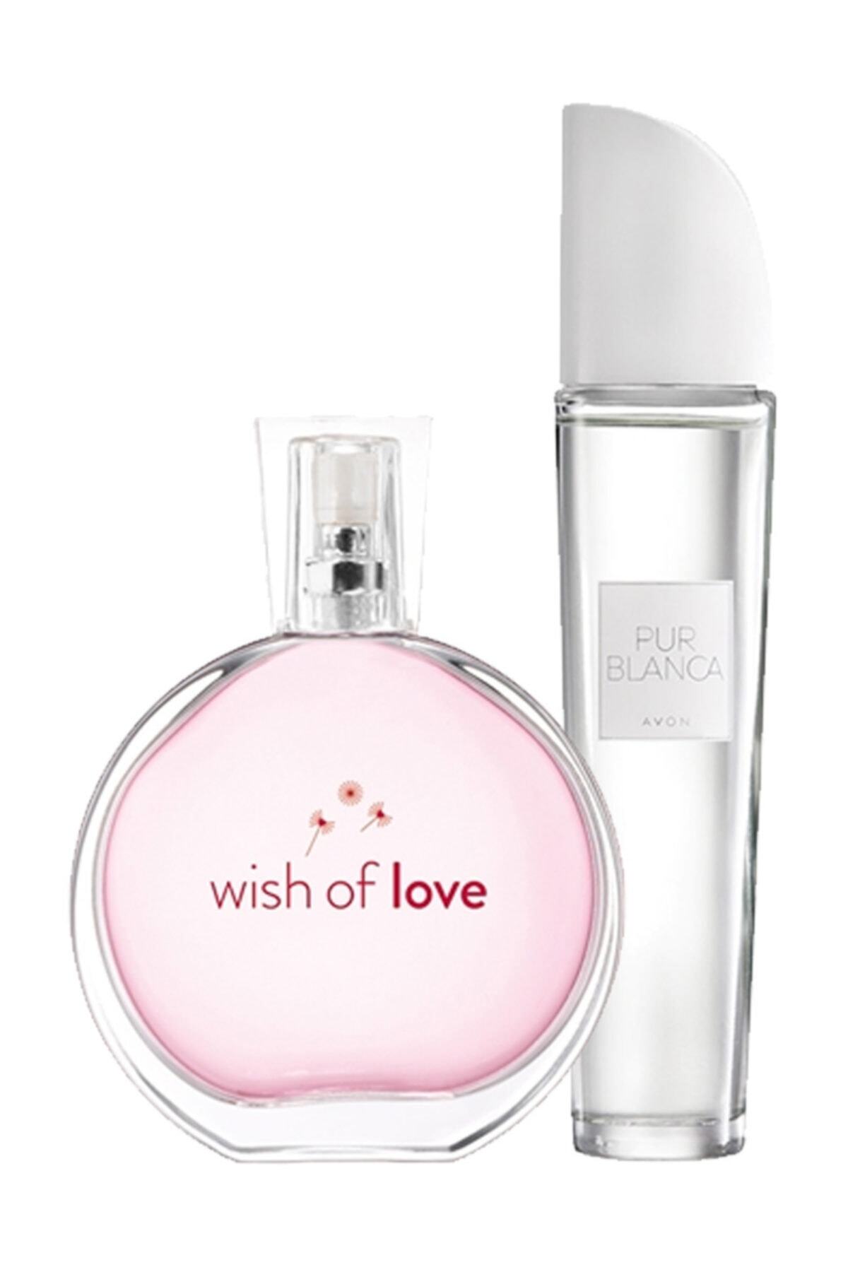 Avon Wish Of Love ve Pur Blanca İkili Parfüm Paketi