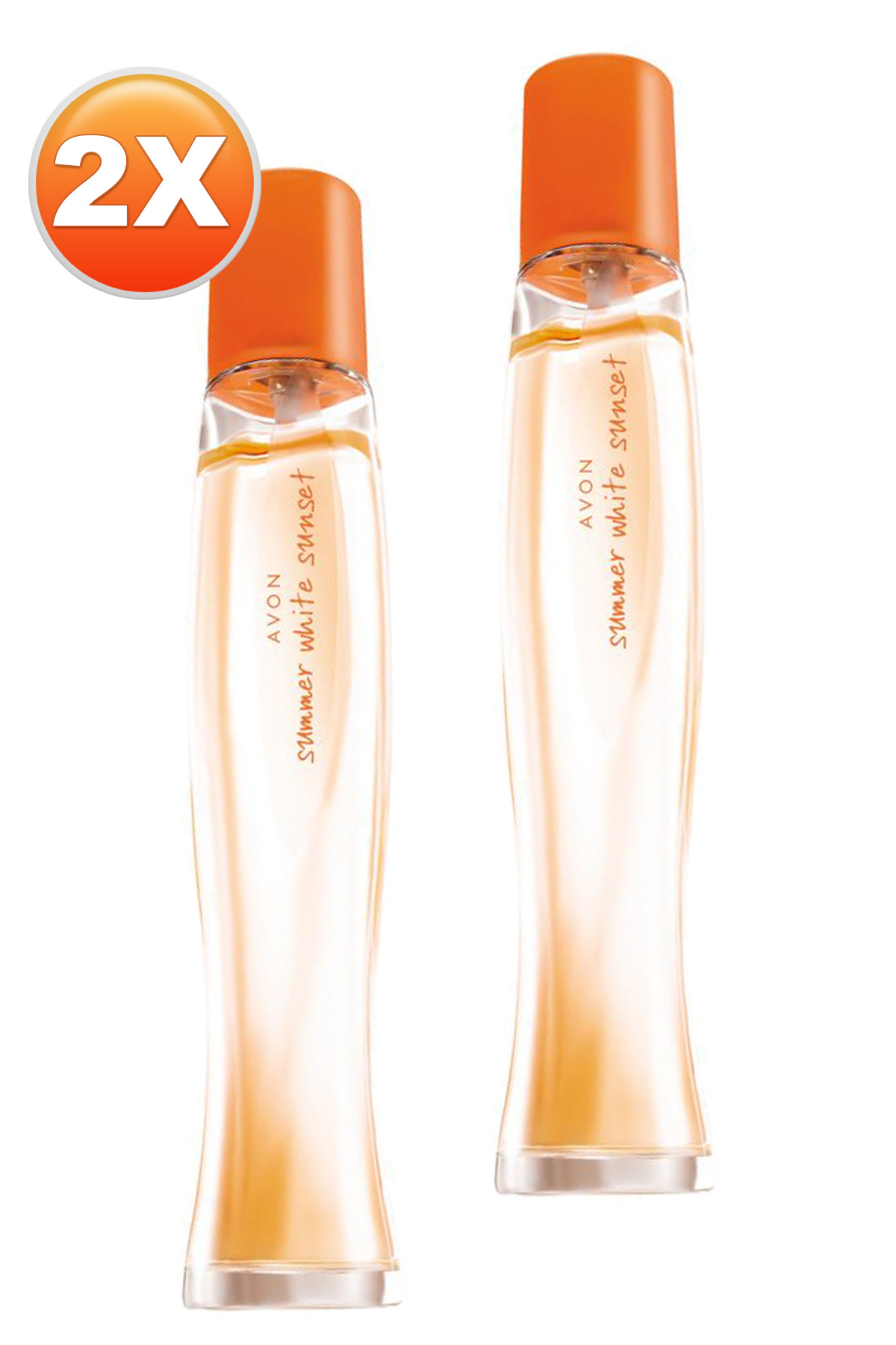 Avon Summer White Sunset Kadın Parfüm Edt 50 Ml. İkili Set - Görsel 2