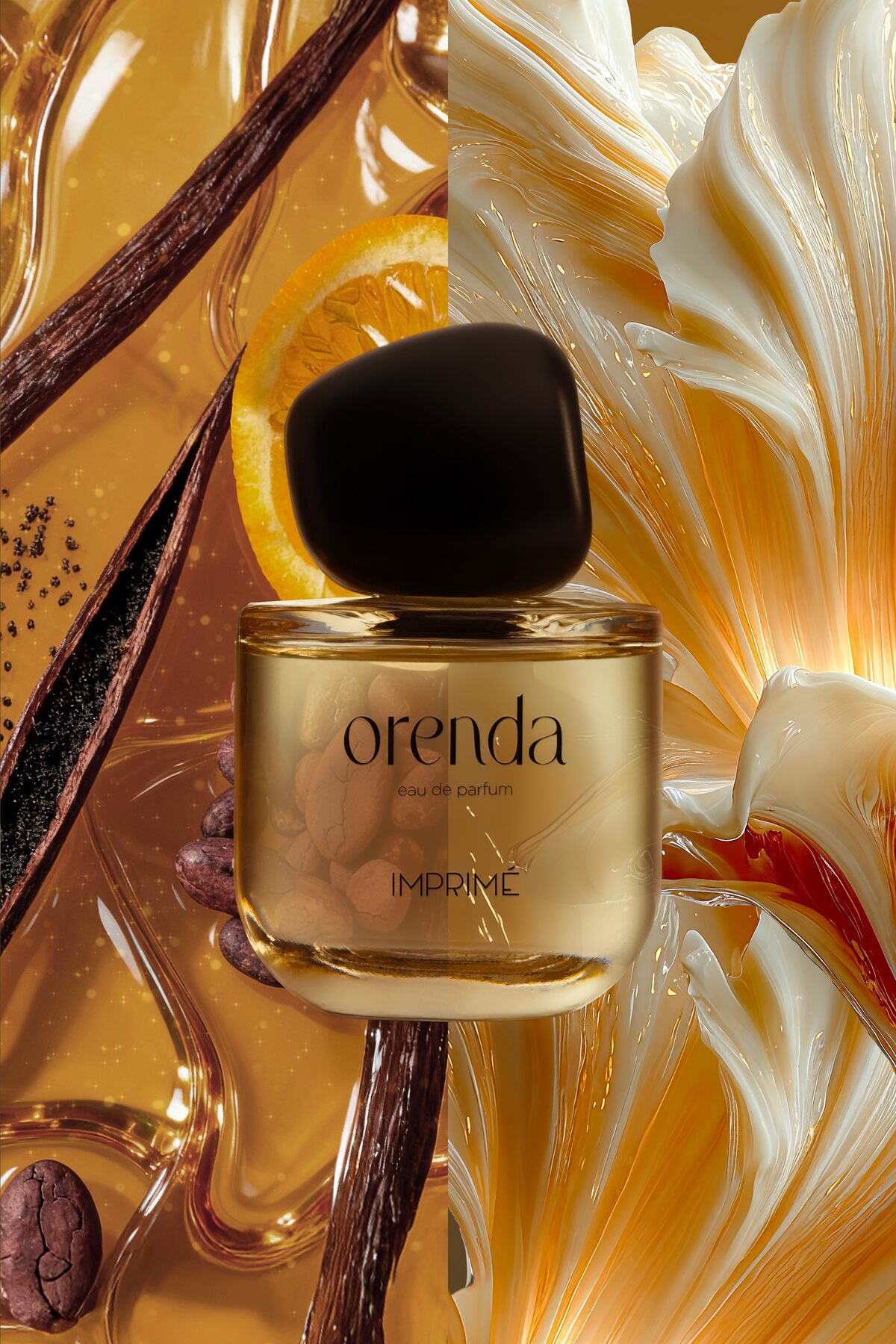 Imprime Orenda EDP Kadın Parfüm 50ml | Aromatik & Gurman | Vanilya, Kakao, Portakal, Bergamot, Lavanta - Görsel 2
