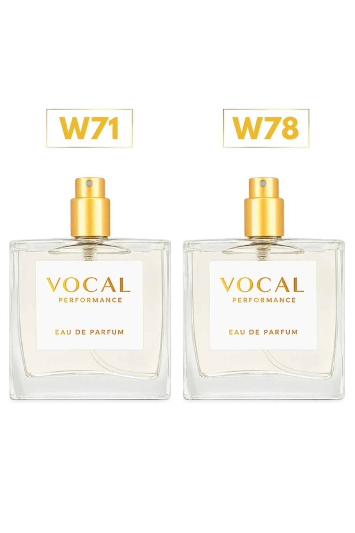 Vocal Kadın Parfüm ( W71 & W78 ) Edp 50 ml 2'li Paket