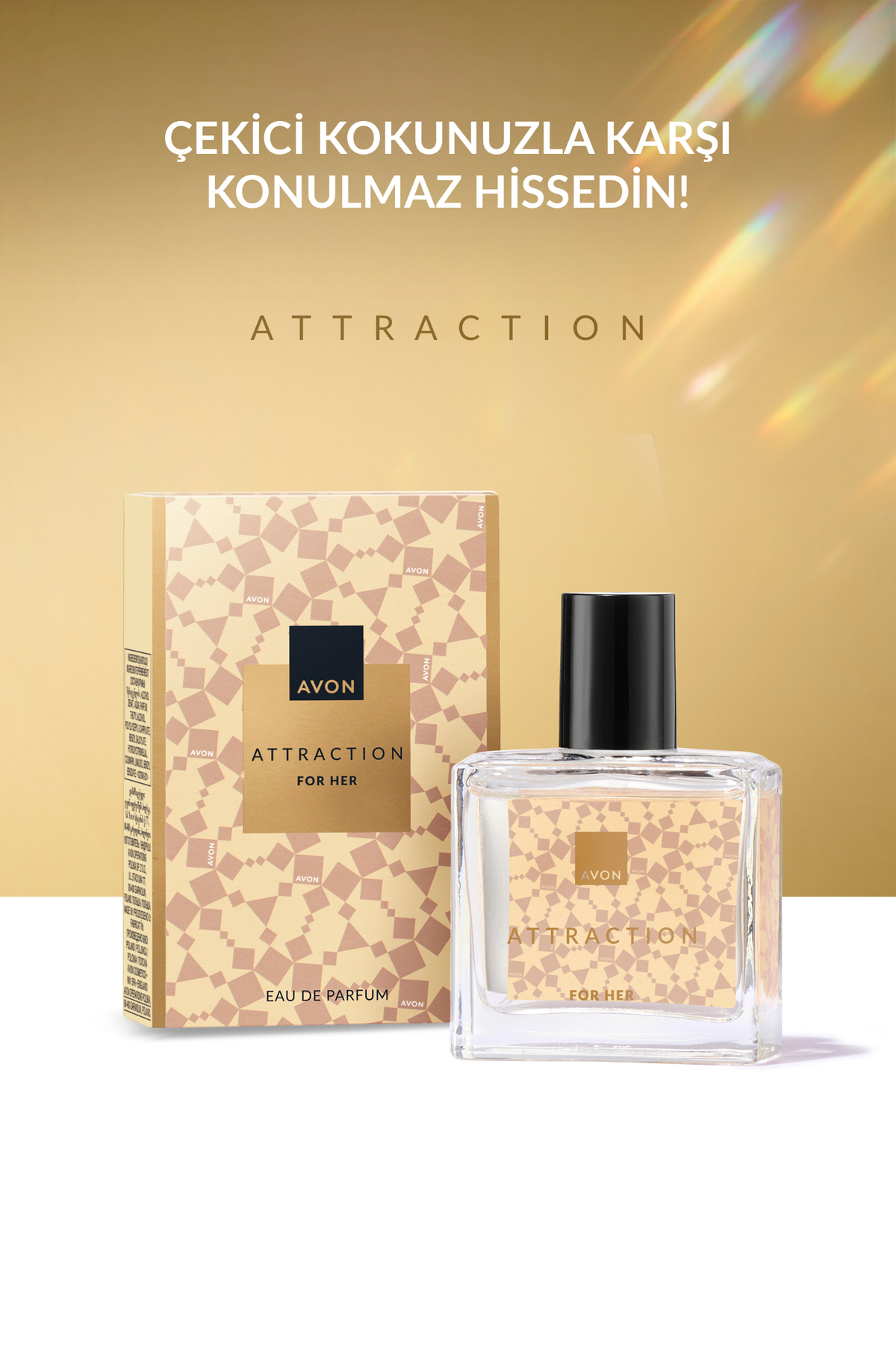 Avon Attraction Kadın Parfüm Edp 30 Ml. İkili Set - Görsel 2
