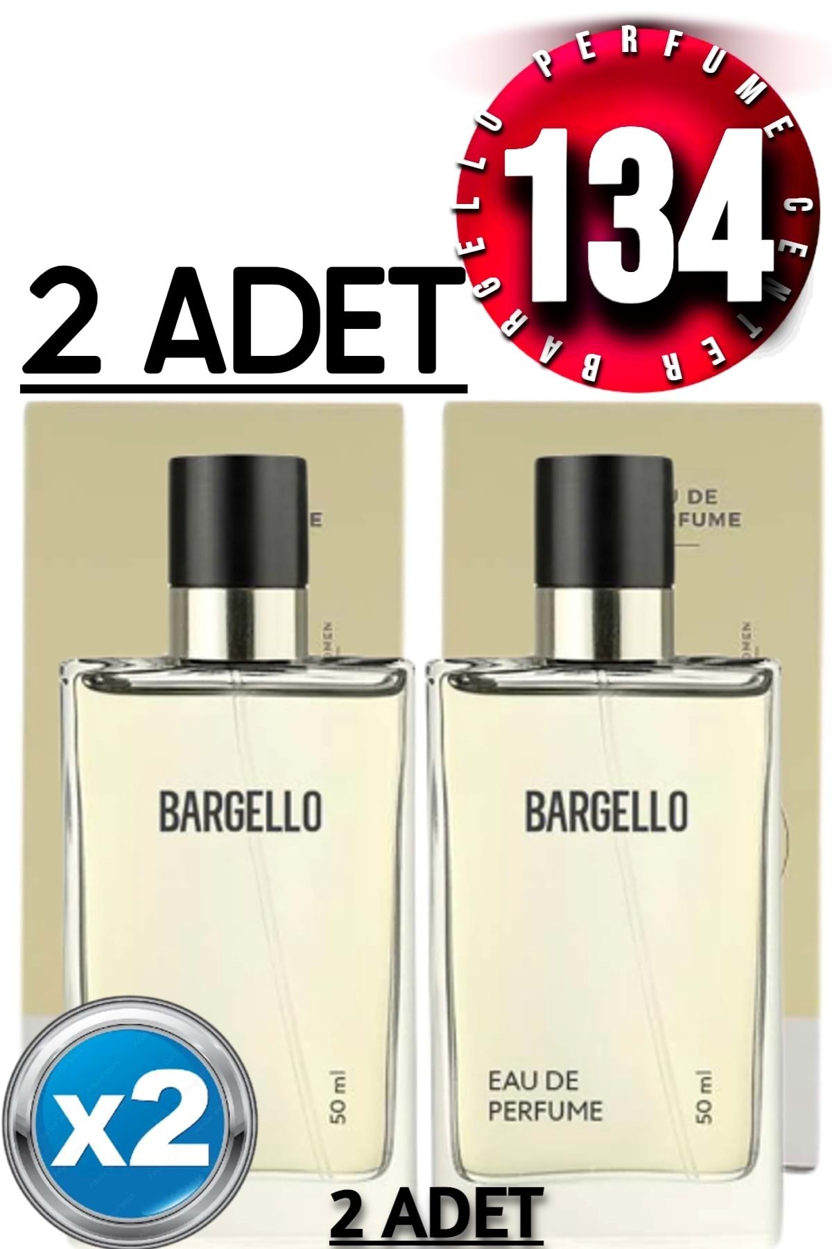 Bargello 134 Edp Oriental Kadın Parfüm 2 Adet 50 ml -rsaf134 - Görsel 2