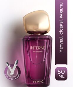 Imprime Interne Edp Kadın Parfüm 50ml | Meyveli Ve Çiçeksi | Bergamot, Şeftali, Yasemin, Zambak, Misk, Amber