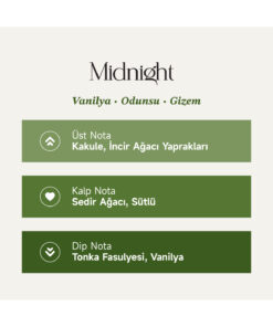 Alternative view of Mad Parfüm Mad Midnight 100 ml Unisex Parfüm | Vanilya . Odunsu . Gizem