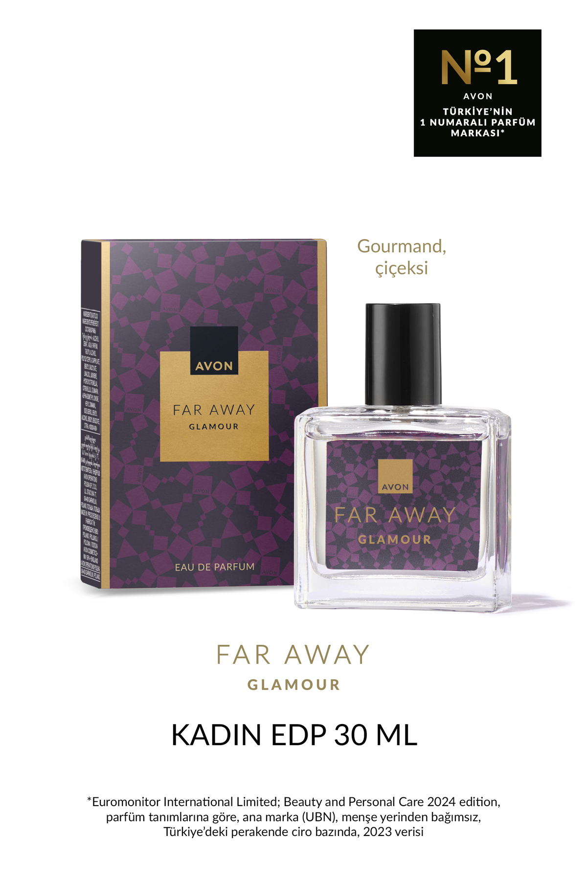Avon Far Away Glamour Kadın Parfüm Edp 30 Ml. - Görsel 2