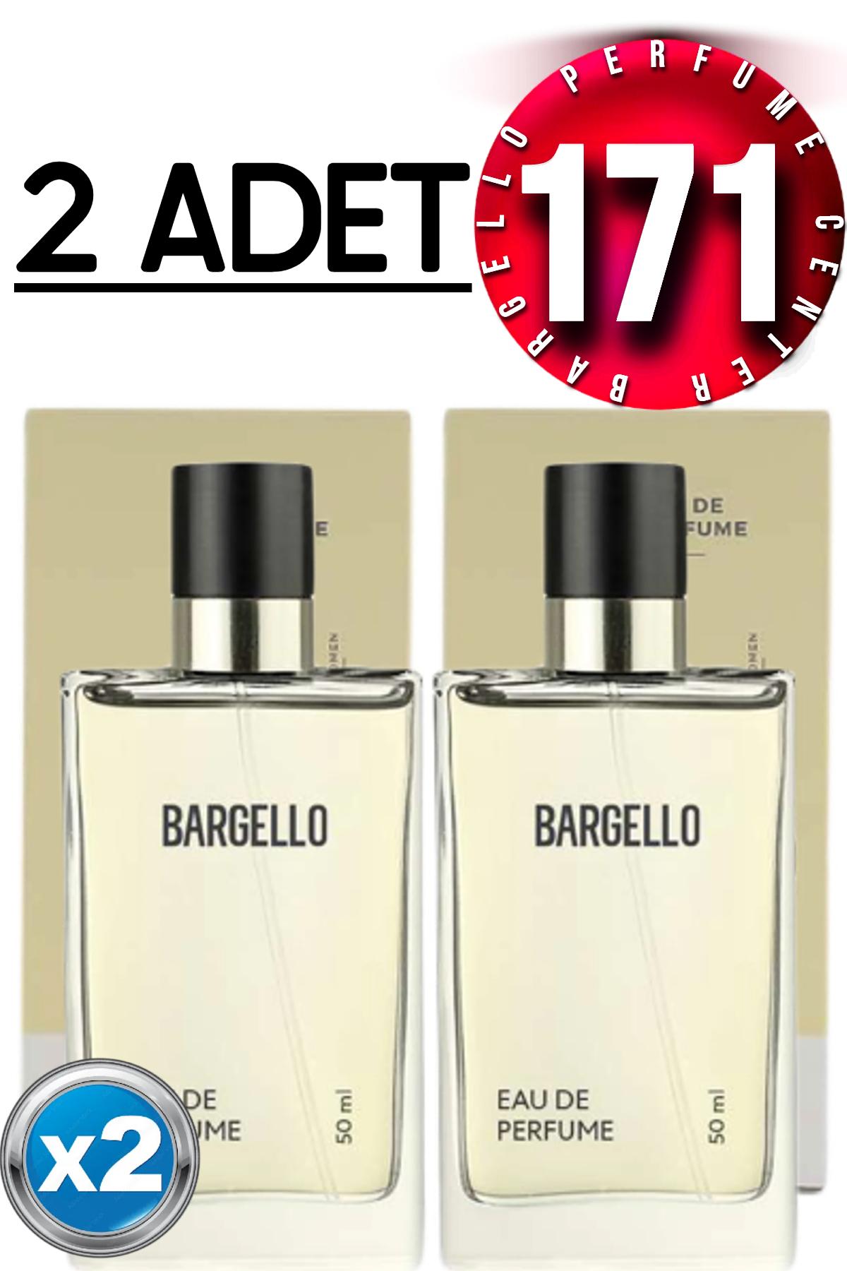 Bargello 171 Edp Floral Kadın Parfüm 2 Adet 50 Ml-rsaf171 - Görsel 2