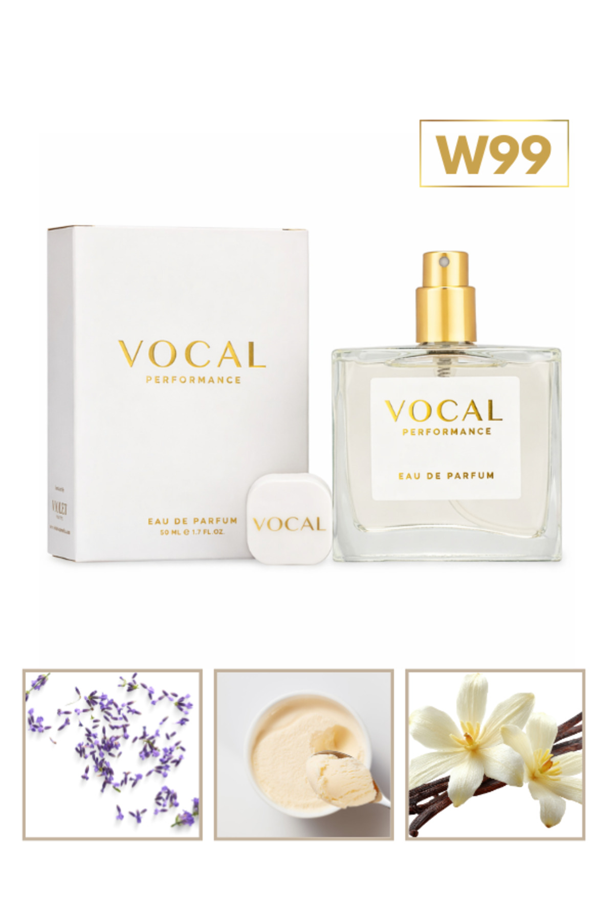 Vocal W99 Kadın Parfüm Edp 50 ml - Görsel 2