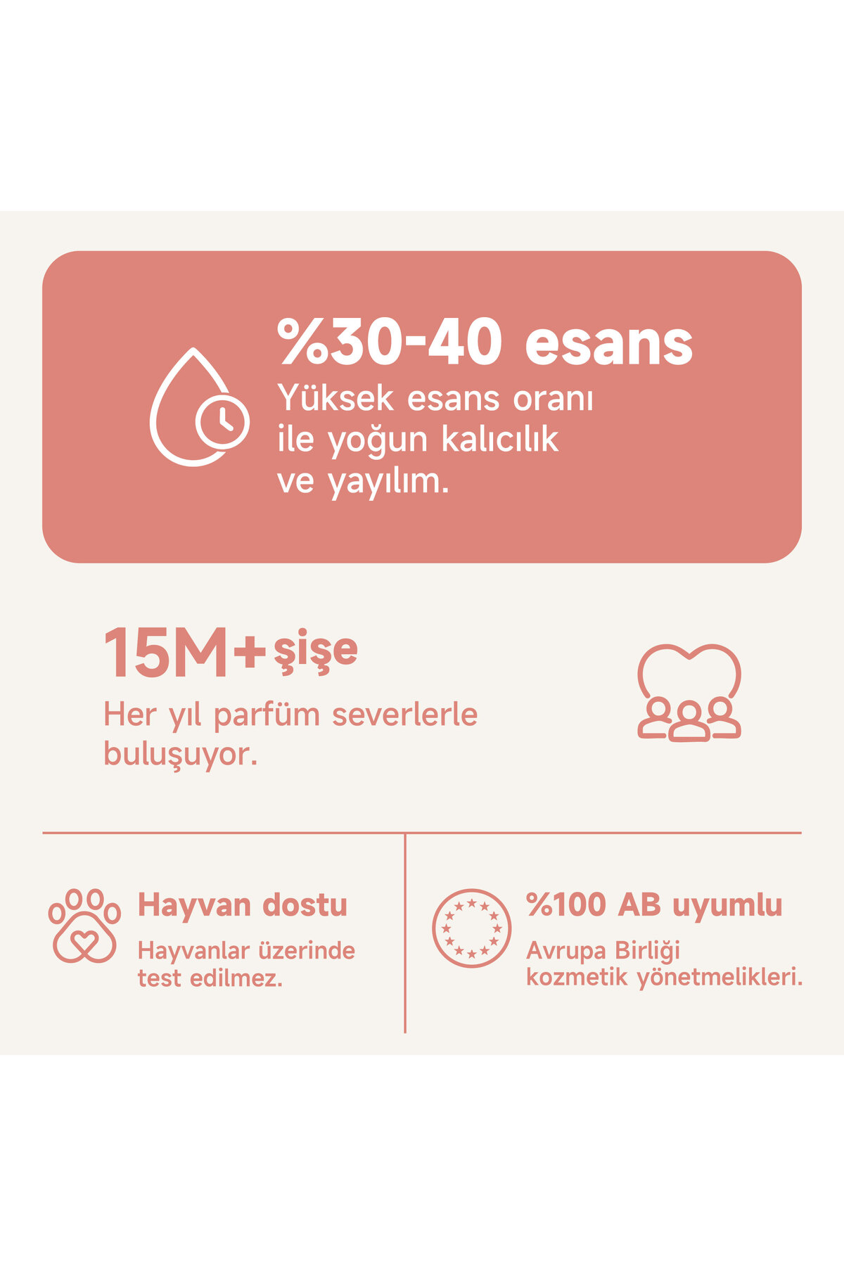 Mad Parfüm Mad Madam Amour 100 ml Kadın Parfüm | Çiçeksi . Vanilya . Temiz - Görsel 2