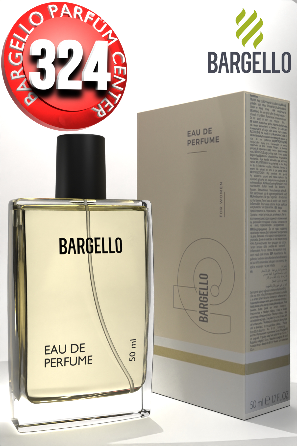 Bargello 324 Kadın 50 ml Parfüm Edp Orıental -rsaf324 - Görsel 2