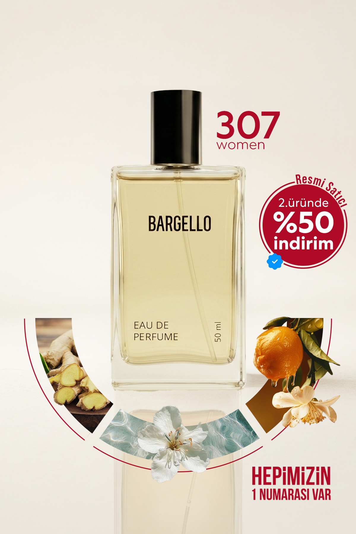 Bargello 307 Kadın 50 ml Parfüm Edp Floral