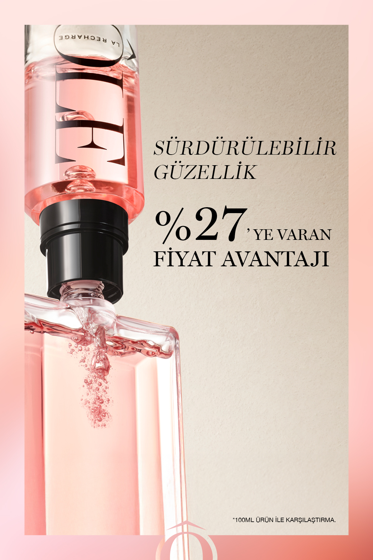 Lancome Idole EDP 100 ml Refill Yeniden Doldurulabilir Kadın Parfümü 3614274024975 - Görsel 2