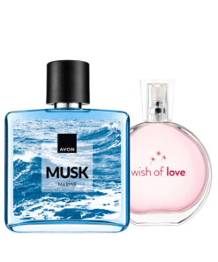 Avon Wish Of Love Kadın Parfüm ve Musk Marine Erkek Parfüm Paketi